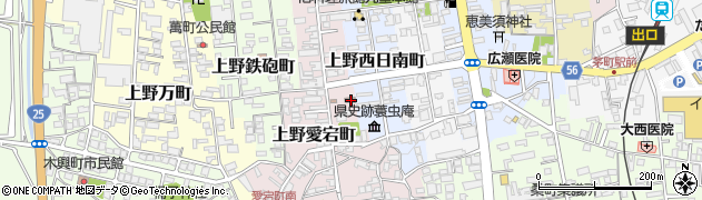 三重県伊賀市上野愛宕町1859周辺の地図