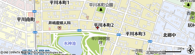 田中金魚周辺の地図