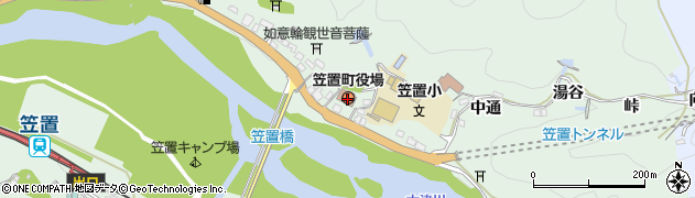 京都府笠置町（相楽郡）周辺の地図