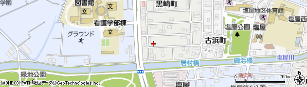 兵庫県赤穂市黒崎町45周辺の地図