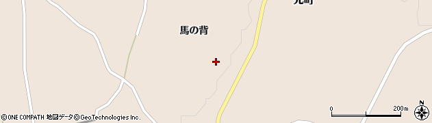 東京都大島町元町馬の背249周辺の地図