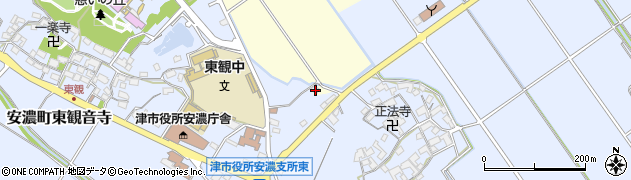 三重県津市安濃町田端上野36周辺の地図