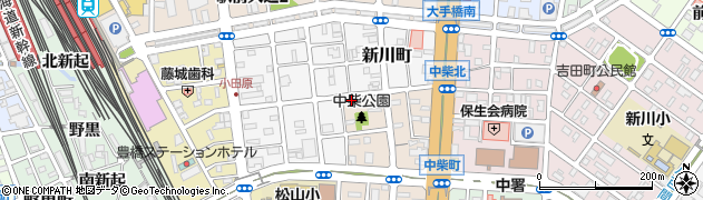 司屋酒店周辺の地図