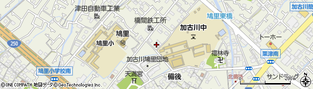 兵庫県加古川市加古川町備後163周辺の地図