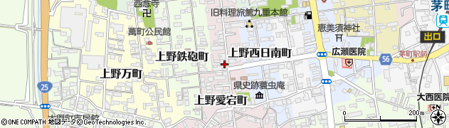 三重県伊賀市上野愛宕町1929周辺の地図