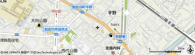 兵庫県加古川市加古川町平野466周辺の地図