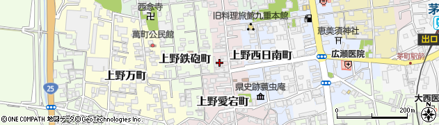 三重県伊賀市上野愛宕町1928周辺の地図