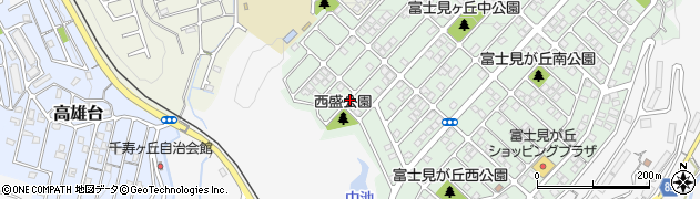 兵庫県神戸市西区富士見が丘2丁目周辺の地図