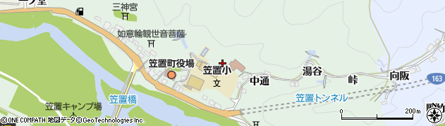 京都府相楽郡笠置町笠置上津周辺の地図