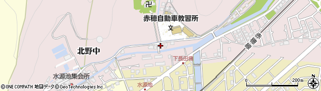 兵庫県赤穂市北野中379周辺の地図