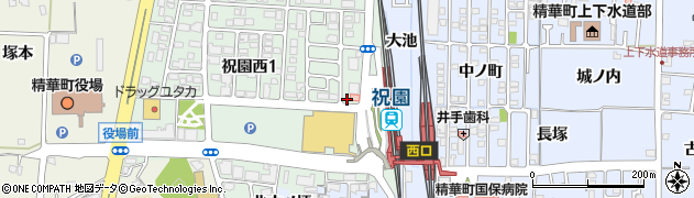 関西学研都市交通株式会社　マイクロバス部門周辺の地図