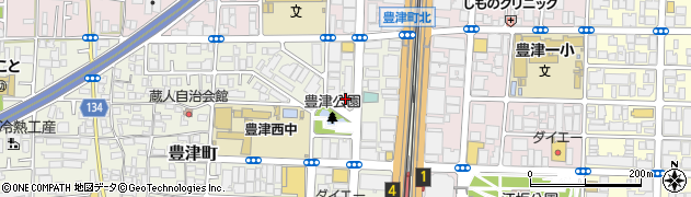 株式会社サンリフォーム　吹田店周辺の地図