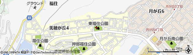 東福住公園周辺の地図