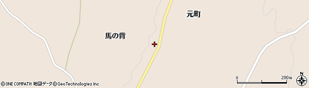 東京都大島町元町馬の背247-6周辺の地図