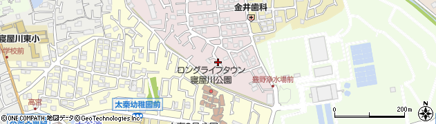 大阪府寝屋川市太秦中町33周辺の地図