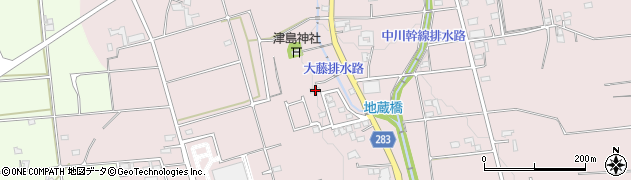 静岡県磐田市大久保435周辺の地図