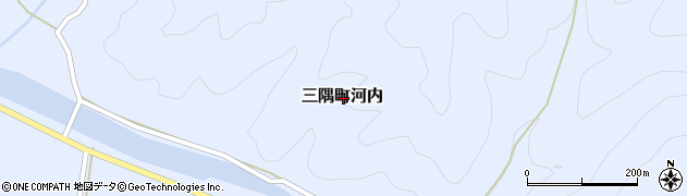 島根県浜田市三隅町河内周辺の地図