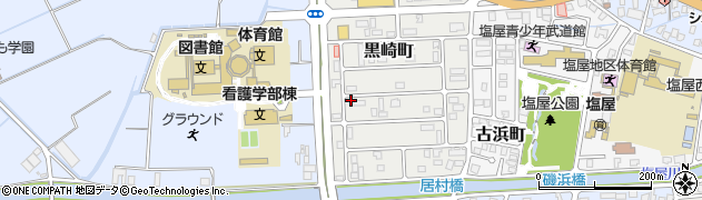 兵庫県赤穂市黒崎町75周辺の地図