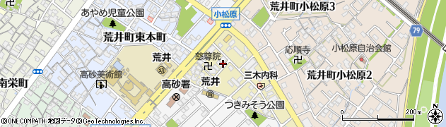 兵庫県高砂市荒井町中新町周辺の地図