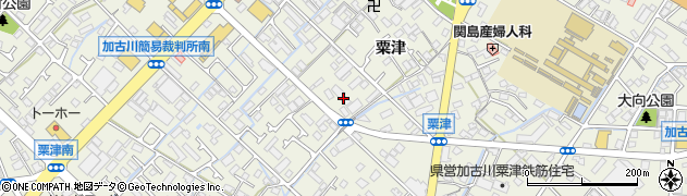 リベール加古川プラザ弐番館管理員室周辺の地図
