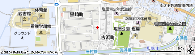 兵庫県赤穂市黒崎町60周辺の地図