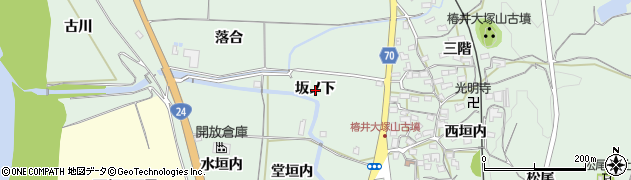 京都府木津川市山城町椿井坂ノ下周辺の地図