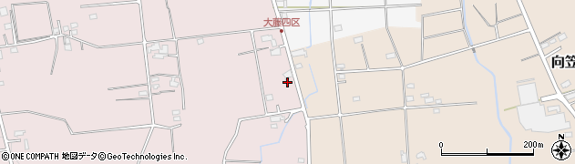 静岡県磐田市大久保598周辺の地図