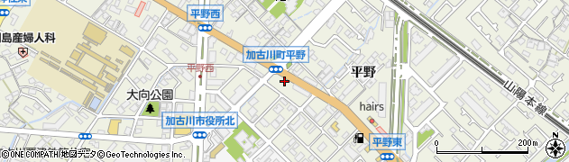 兵庫県加古川市加古川町平野396周辺の地図