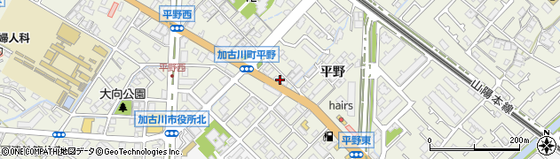 あっとほーむ平野店周辺の地図