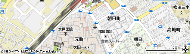 ピタットハウス　吹田店周辺の地図