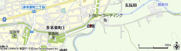 愛知県豊橋市多米町（広畑）周辺の地図