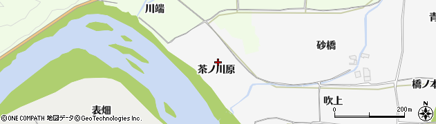 京都府木津川市加茂町河原（茶ノ川原）周辺の地図