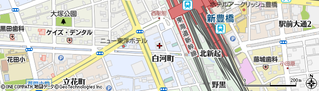千代田工販株式会社　豊橋営業所周辺の地図