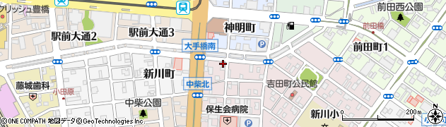 ミッキー横田周辺の地図