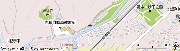 兵庫県赤穂市北野中338周辺の地図