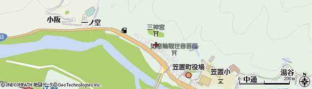 京都府笠置町（相楽郡）笠置（西通）周辺の地図