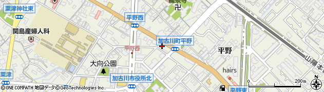 兵庫県加古川市加古川町平野331周辺の地図