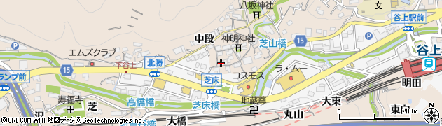 兵庫県神戸市北区山田町上谷上（芝床）周辺の地図