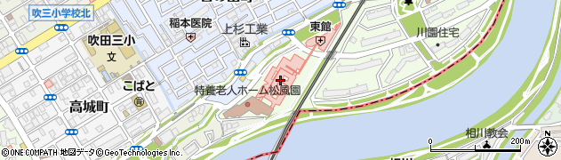 大阪府済生会吹田病院周辺の地図