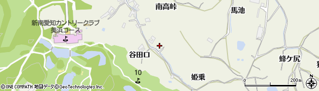 愛知県美浜町（知多郡）野間（姫乗）周辺の地図