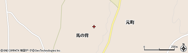 東京都大島町元町馬の背247-28周辺の地図