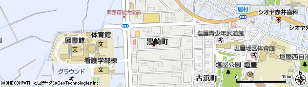 兵庫県赤穂市黒崎町134周辺の地図