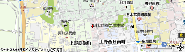 三重県伊賀市上野愛宕町1909周辺の地図