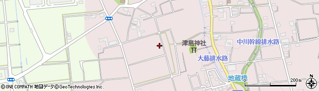 静岡県磐田市大久保155周辺の地図