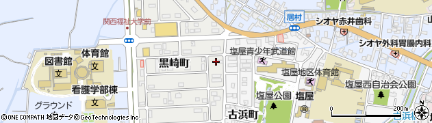 兵庫県赤穂市黒崎町113周辺の地図