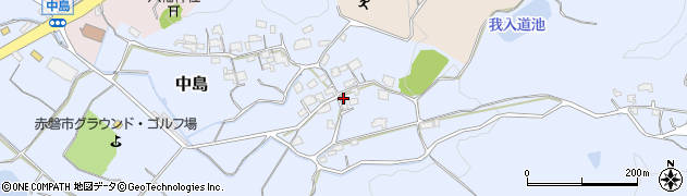 岡山県赤磐市中島301周辺の地図