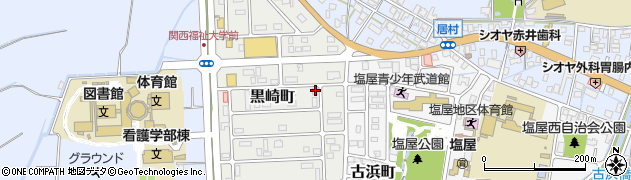 兵庫県赤穂市黒崎町136周辺の地図