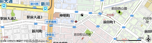 愛知県豊橋市新吉町50周辺の地図