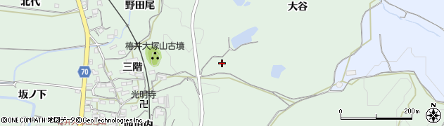 京都府木津川市山城町椿井大平周辺の地図