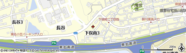 ミニストップ掛川下俣南店周辺の地図
